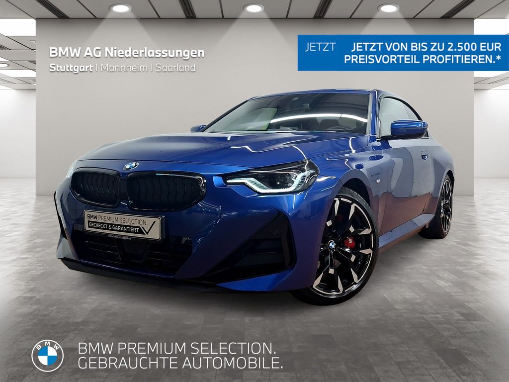 BMW 220i Coupé M Sport Navi AHK Kamera HiFi LED