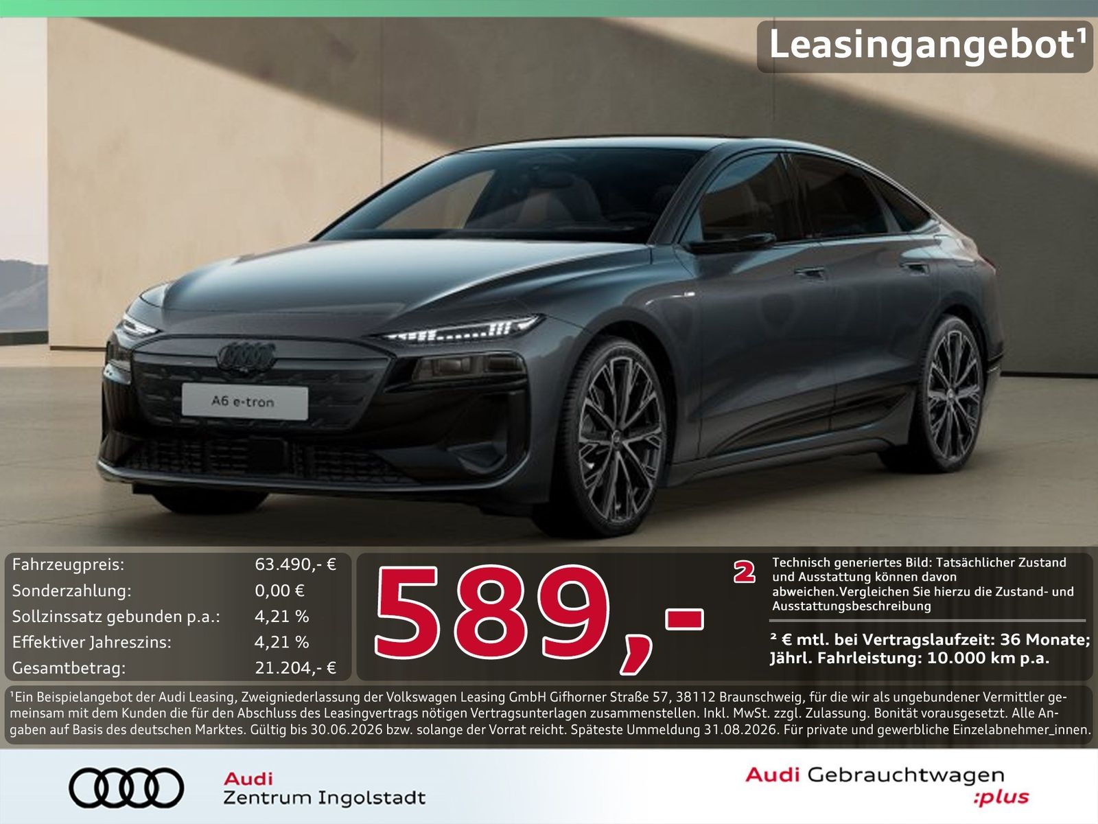 Audi A6 Sportback e-tron edition one Tech pro AHK 21"