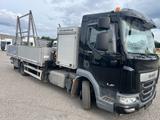 DAF LF 230 FA mit Staukasten, Ladekran, Pritsche - Kipper Mit ladekran