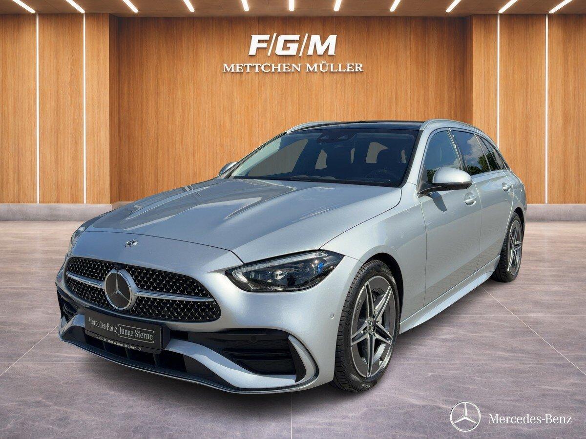 Mercedes-Benz C 300 d T AMG+PANO+DISTR+360+HUD+AHK+MEM+SITZKLI