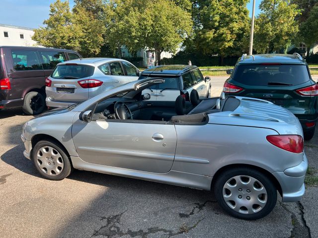 Peugeot 206 Cabriolet CC Filou.Deutsches Fzg.Tüv.06/2026