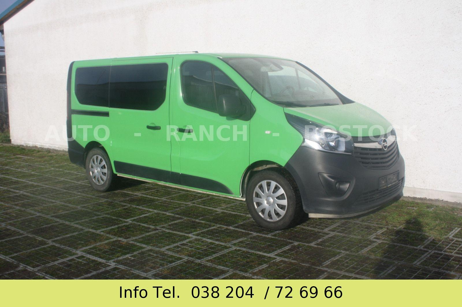 Opel Vivaro B 1,6 CDTI 8Sitzer/Klima/AHK/Webastow/1Hd
