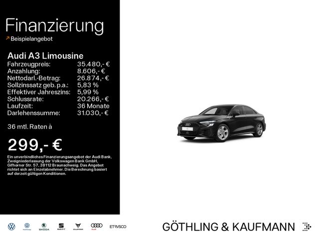 Audi A3 Limousine 40 TFSI qu 2x S line S tro*B&O*HUD*