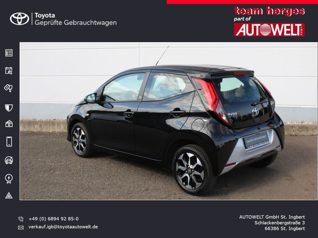 Fahrzeugabbildung Toyota Aygo x-play Team Deutschland