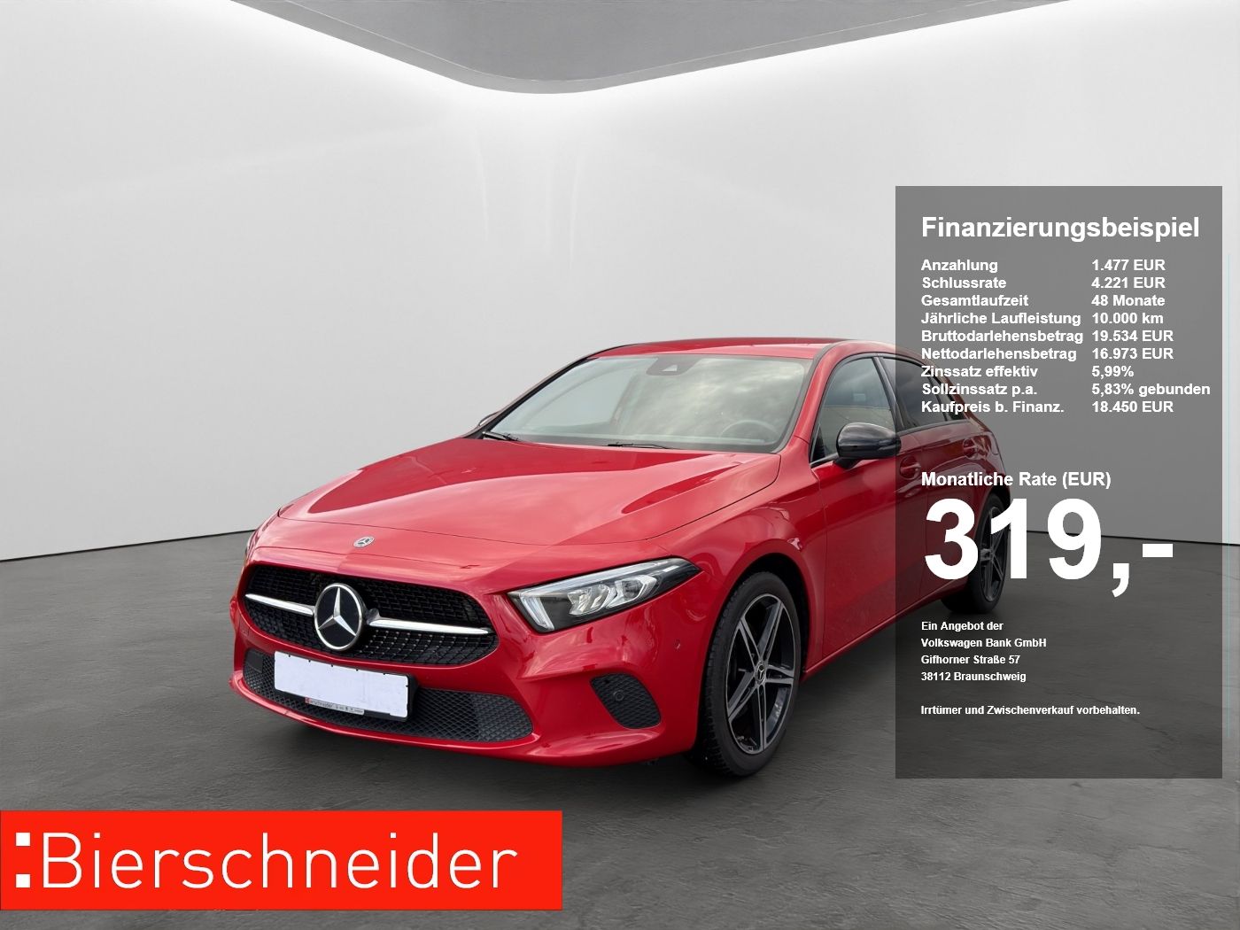 Mercedes-Benz A 200 LED NAVI PARKLENK SHZ KLIMAAUTO GRA