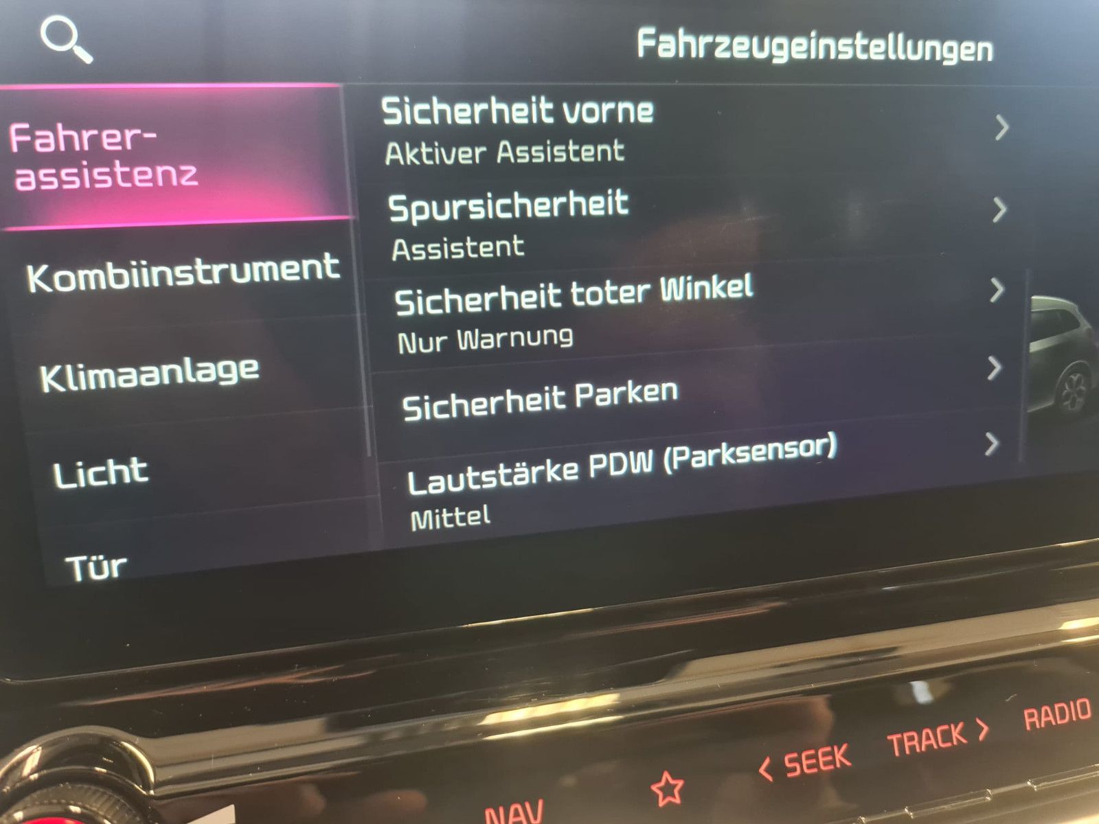 Fahrzeugabbildung Kia pro cee'd / ProCeed / Klima / NAVI / KAMERA