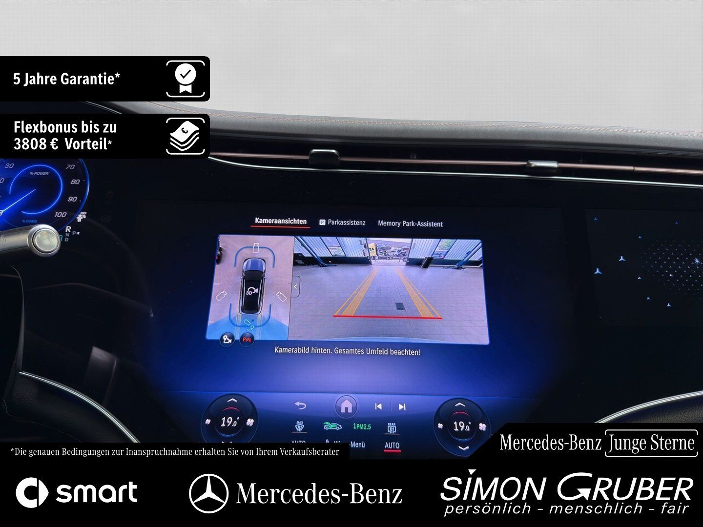 Fahrzeugabbildung Mercedes-Benz EQS 580 4M SUV AMG Massage Sitzklima AHK Md 2026