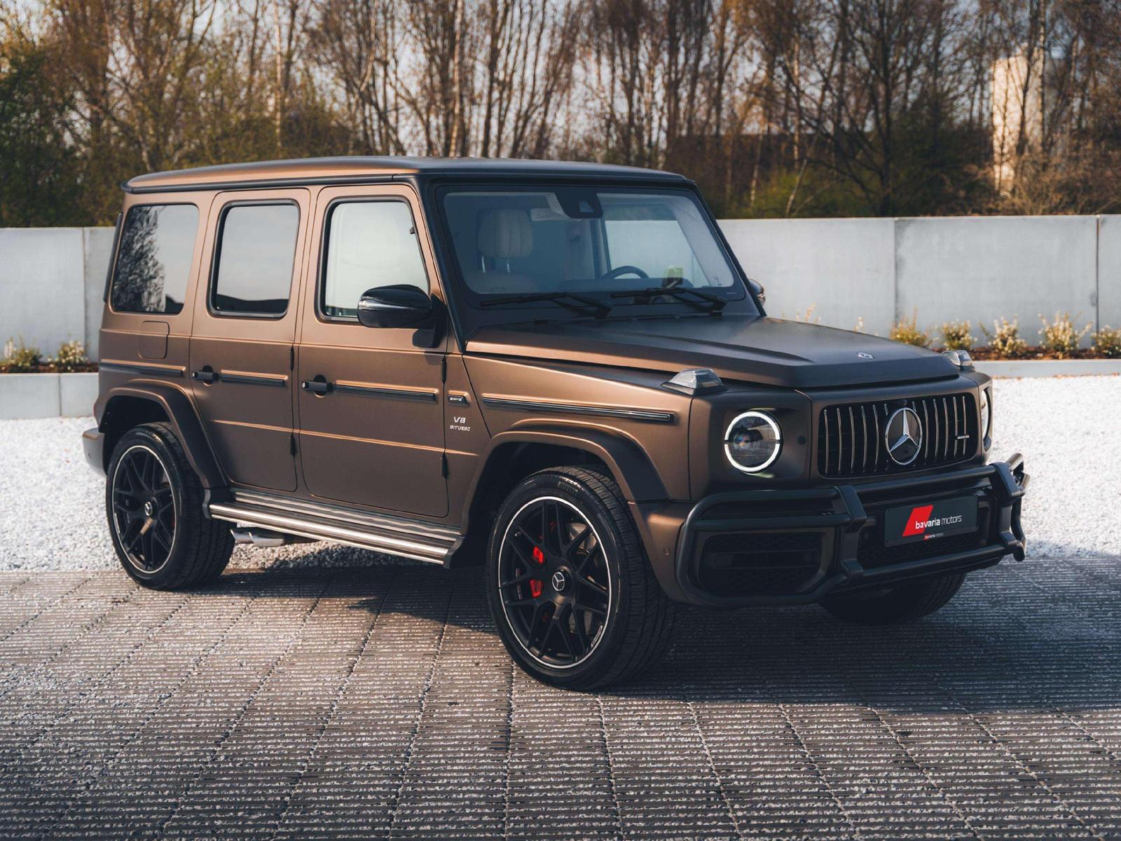 Mercedes-Benz G 63 AMG Citrine Brown Magno / Burmester / Night