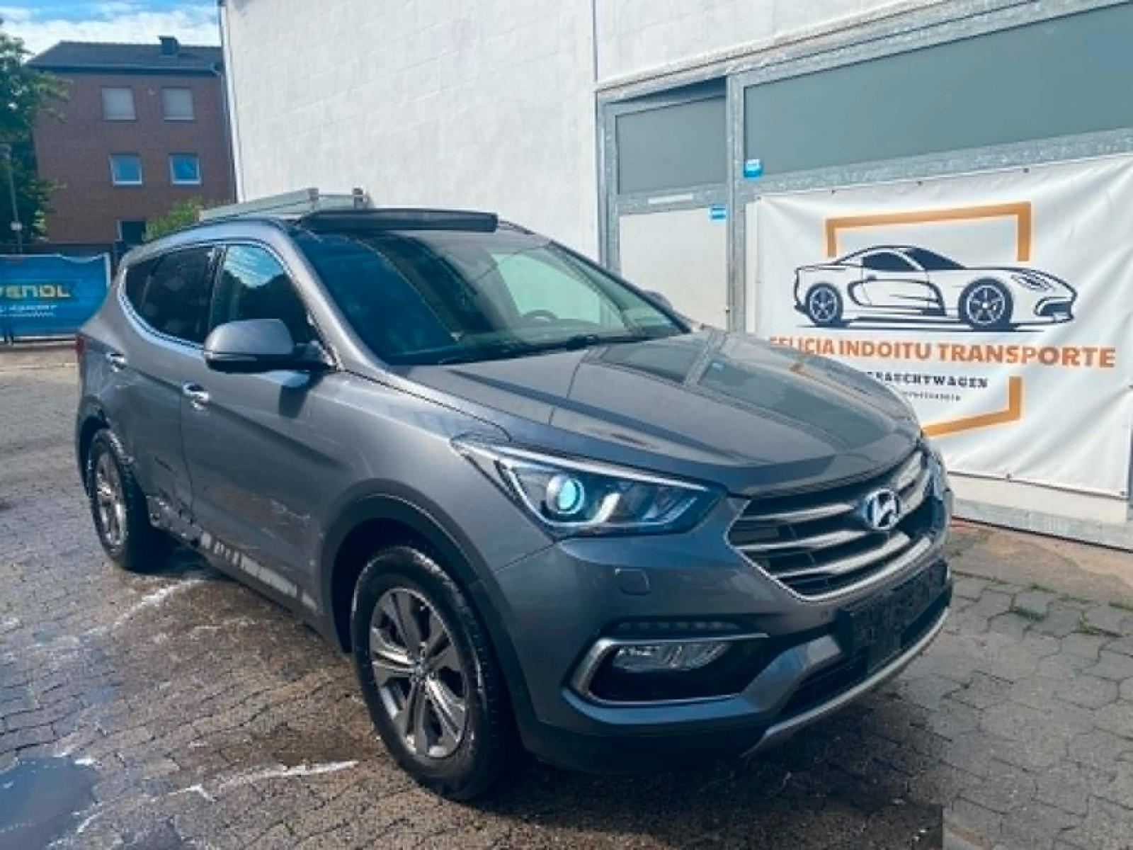 Hyundai Santa Fe blue Premium 4WD