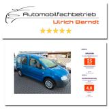 Volkswagen Caddy Fan 1.4 - Inspektion + TÜV neu - gebrauchte VW Caddy aus dem Jahr 2006