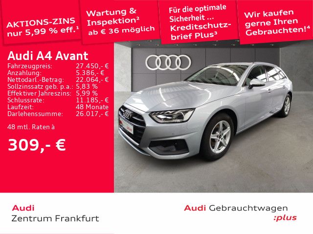 Audi A4 Avant 35 TFSI S tronic LED DAB Tempomat