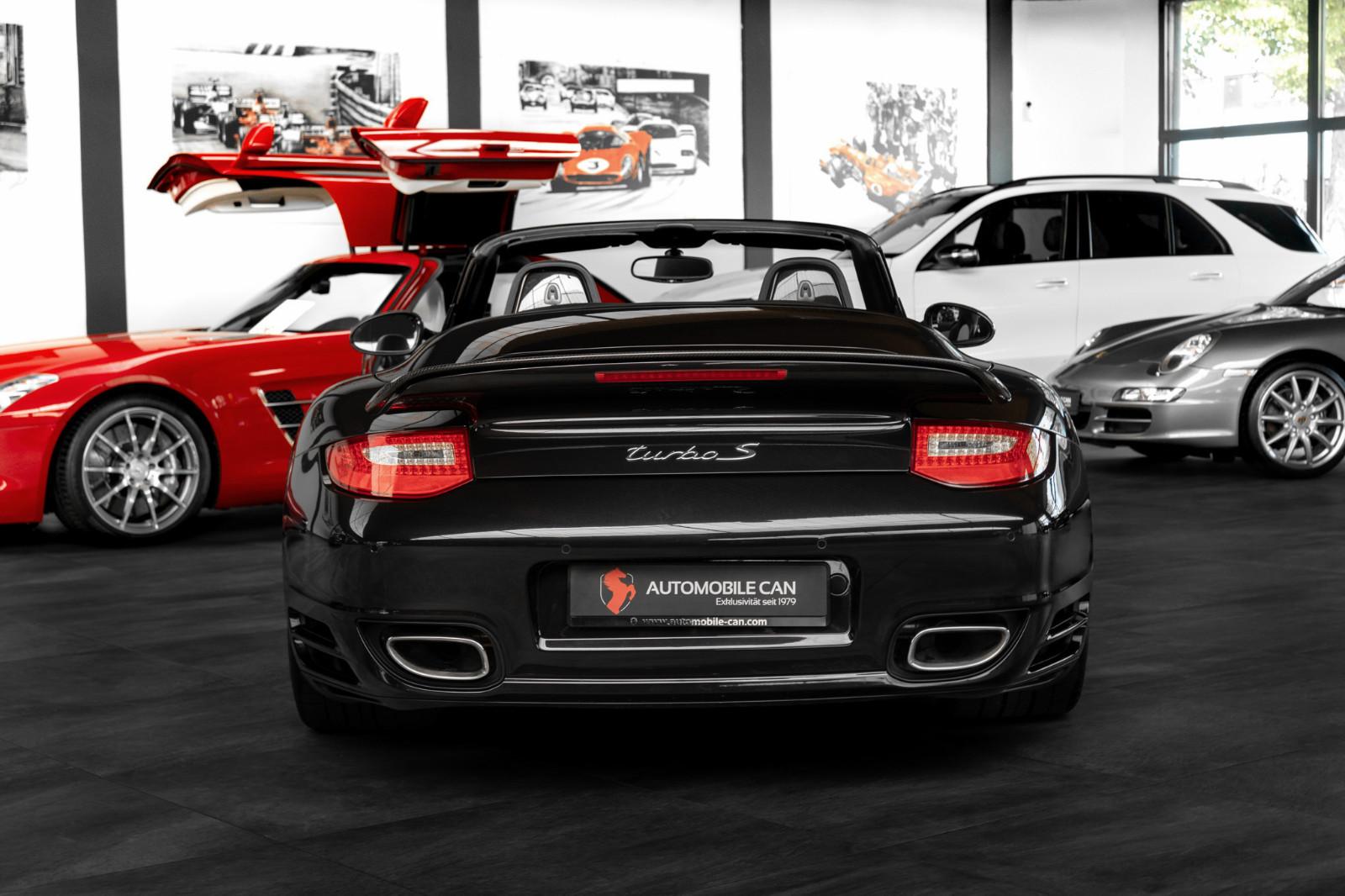 Porsche 911 997 Turbo S Cabriolet 530 ch • PDK • Porsche Exclusive Manufaktur • Carbone • PCCB