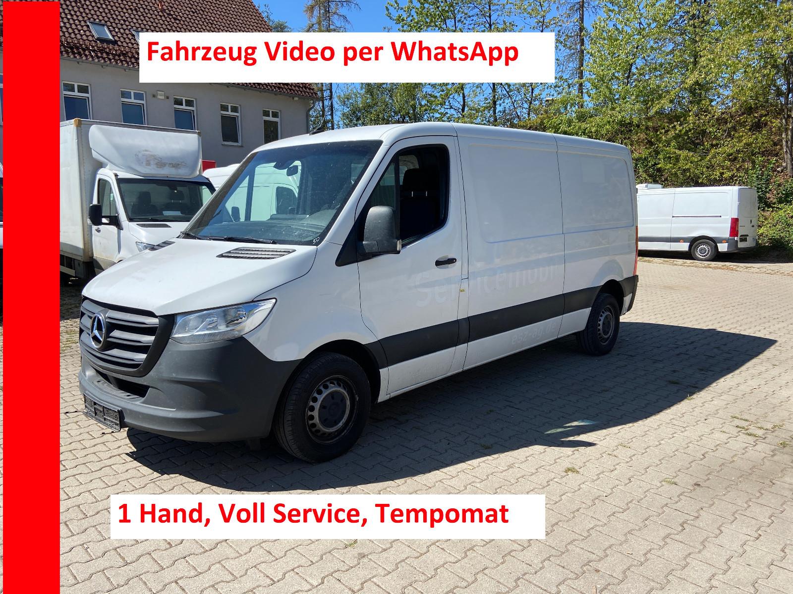 Mercedes-Benz Sprinter 215 L2H1, voll Service ,Klima,1 Hand