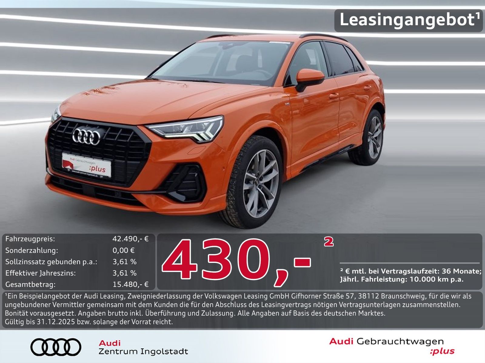 Audi Q3 35 TFSI S line NAVI+ MATRIX AHK 19" ACC