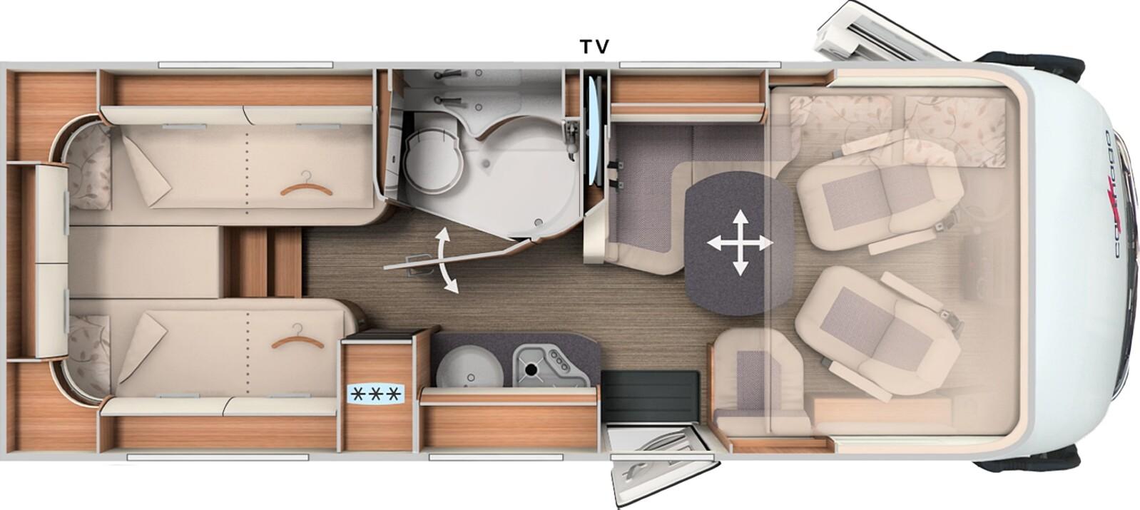 Carthago C2-tourer I 143 KB LE comfort 4250kg, Automatik