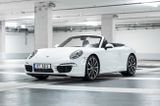 Porsche 991 911 Carrera S Cabrio deutsch|weiß|braun|SAGA - Porsche: De 911