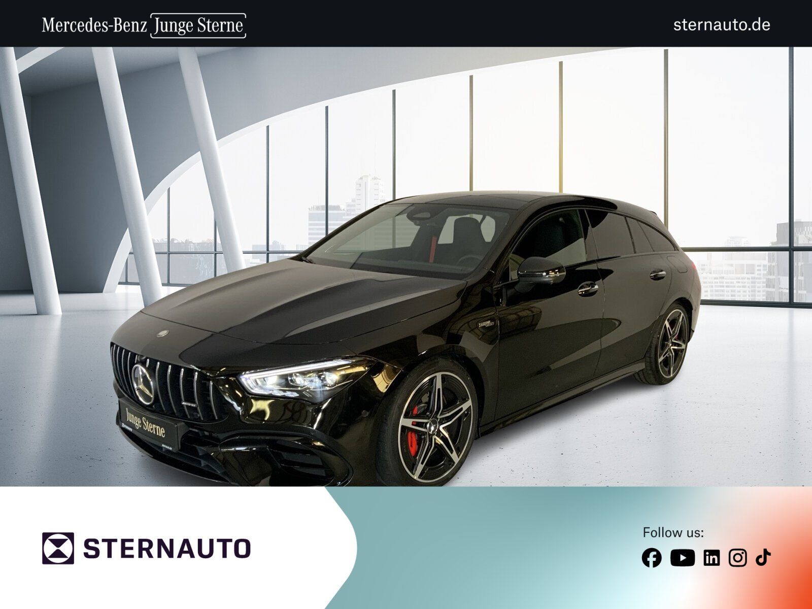 Mercedes-Benz CLA 45 S AMG 4M SB Pano Night DISTRO 360Kam +++