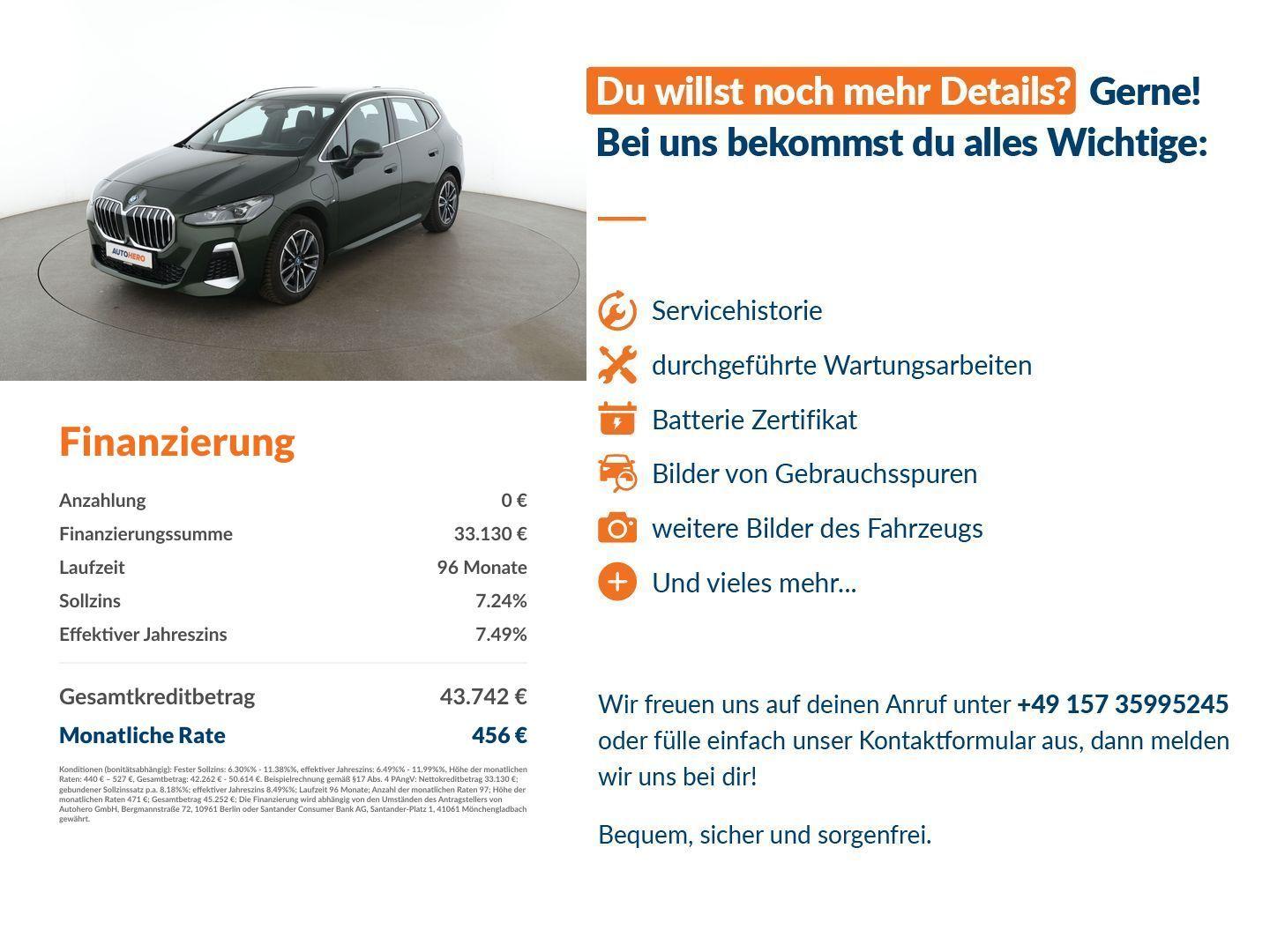 BMW 230 2er 230e Active Tourer xDrive M Sport Aut.*NAV*