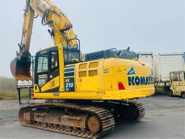 Komatsu LZR,  PC 210 LC Kettenbagger, Wenig Betriebsstun