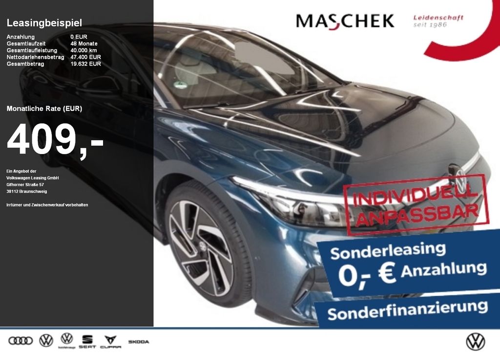 ID.7 Pro Sonderleasing! IQLight Wärmep Anschluss