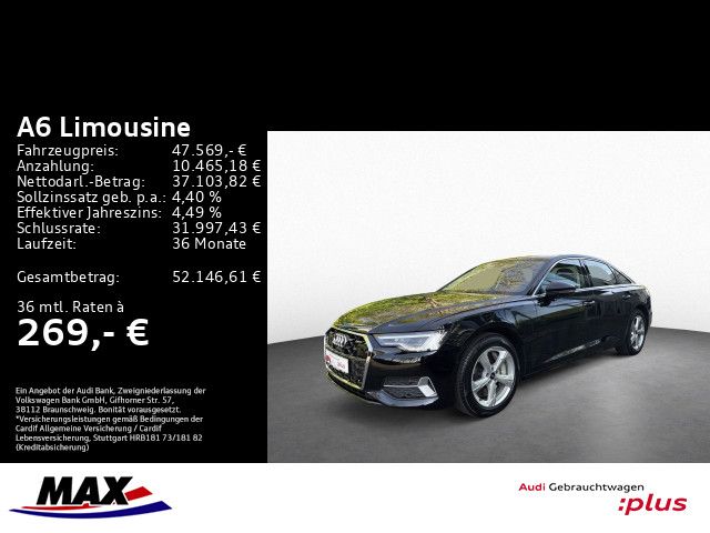 A6 Limousine 50 TFSI e QUATTRO 0,5% MATRIX LED+3