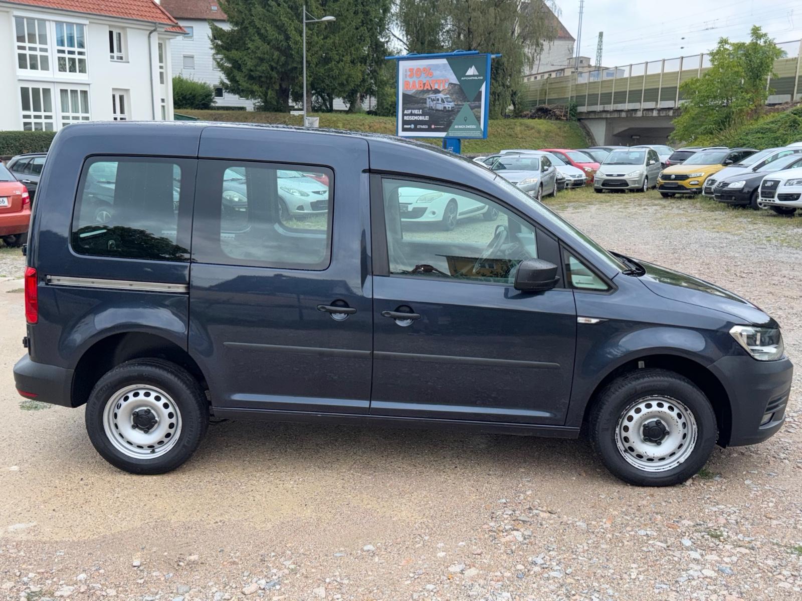 Volkswagen Caddy 2.0TDI 4Motion 1-Hand 2x Schiebetüren Verg