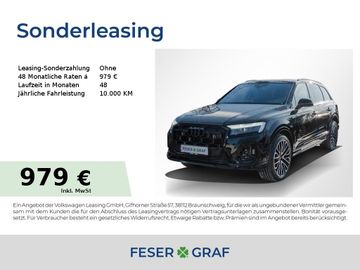 Audi Leasingangebot: Audi Q7 SUV 60 TFSIe S line quattro AKTIONSFAHRZEUG