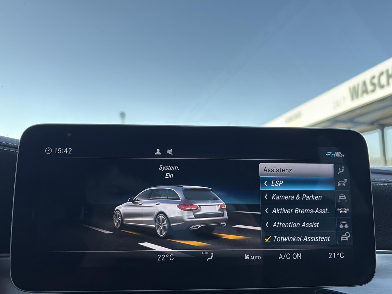 Mercedes-Benz C-Class T e 2x AMG NightEdition Distro*Kamera*AHK, миниатюра 26