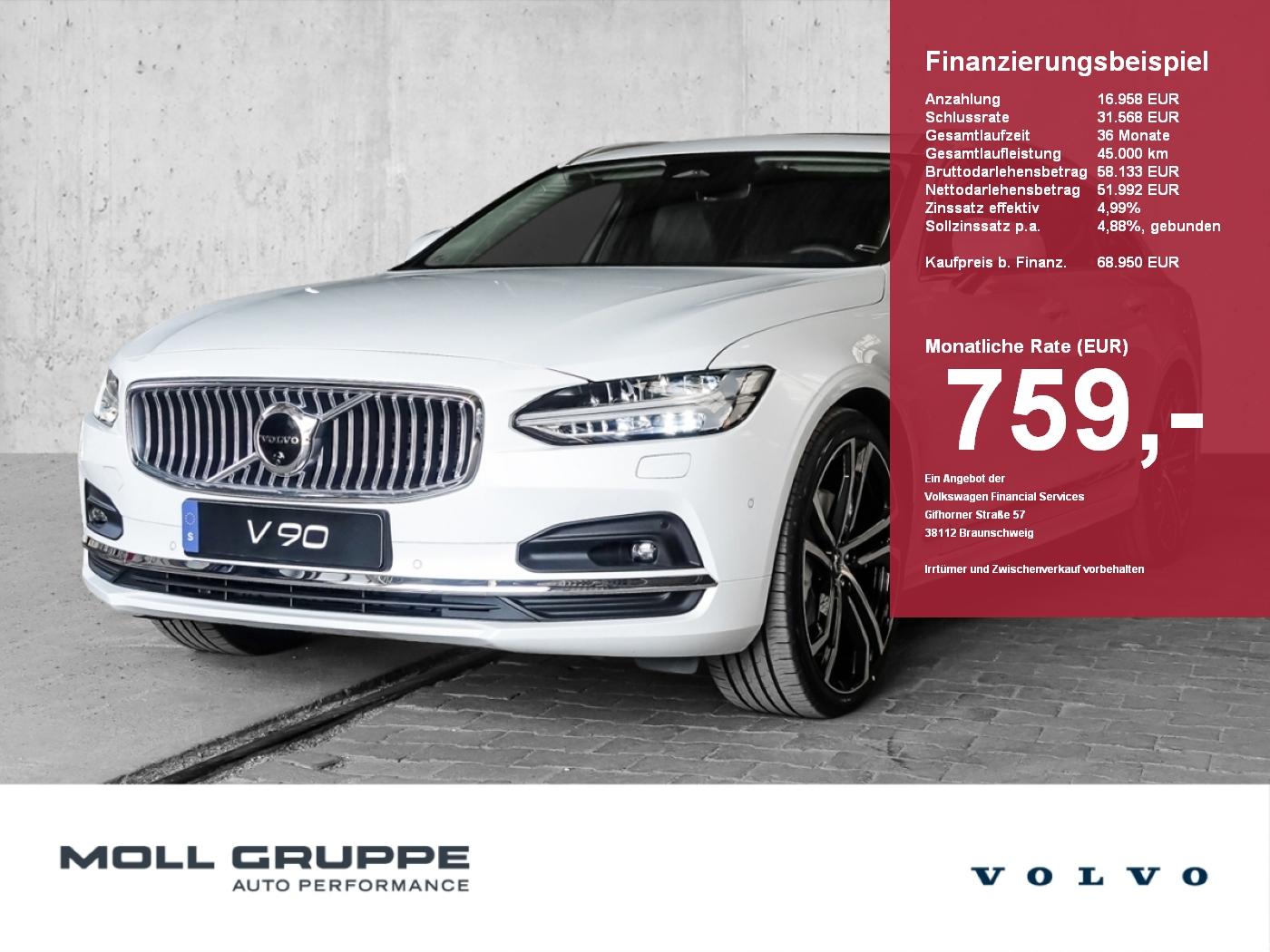 Volvo V90 Kombi B4 (Diesel) Mild-Hybrid Plus Bright