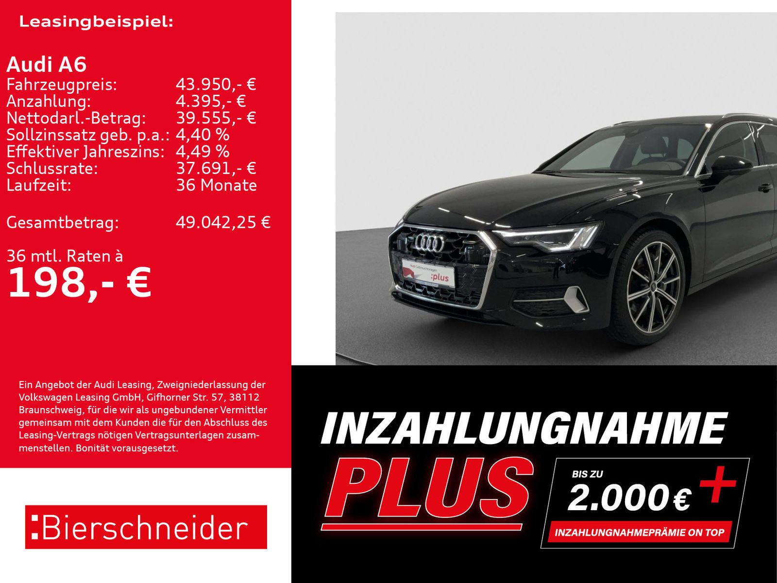 Audi A6 Av 50 TFSI e qu advanced AHK MATRIX CAM ACC imagem 2