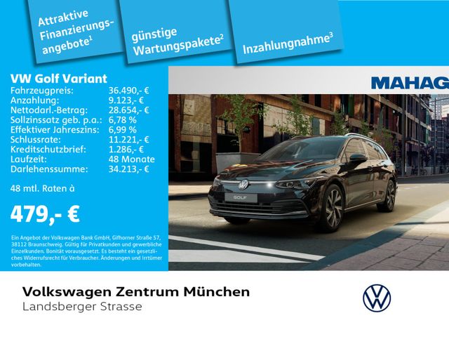 Volkswagen Golf Variant Style 1.5 eTSI DSG 18"|RearView|Bus