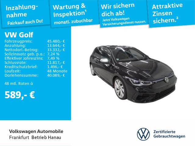 Volkswagen Golf VIII 2.0 TSI DSG 4Motion R Navi IQ.Light AC