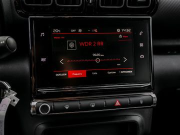 Citroën C3 Aircross Feel Spurhalteassistent Leder