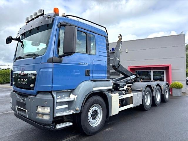 MAN TGS 35.480BL-8X4-TRIDEM-KRANHYDR-MOTORSEITIG-EU5