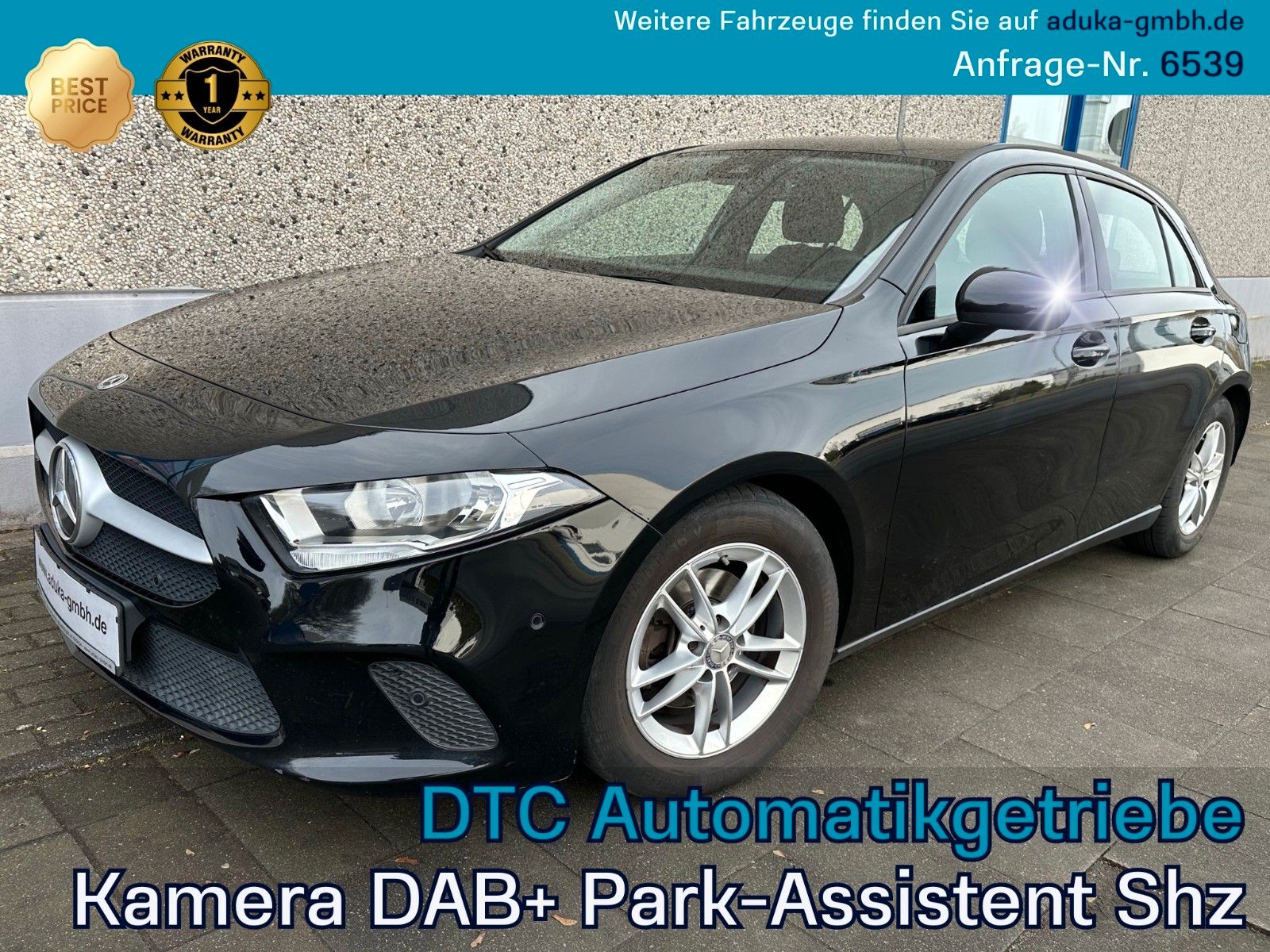 MERCEDES-BENZ A 180 d DTC Automatik 5-Tg  Kamera Navi PDC