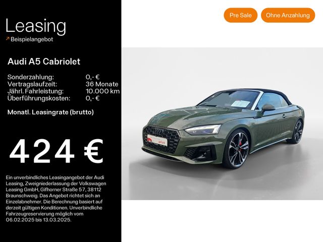 Audi A5 Cabriolet 40 TDI S-LINE*BLACK-EDITION*MATRIX*