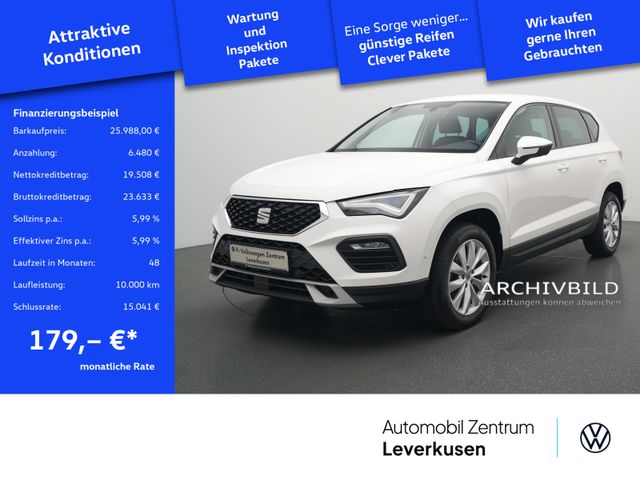 Seat Ateca TSI FR KAM LED SHZ APP CONNECT VIRT PDC