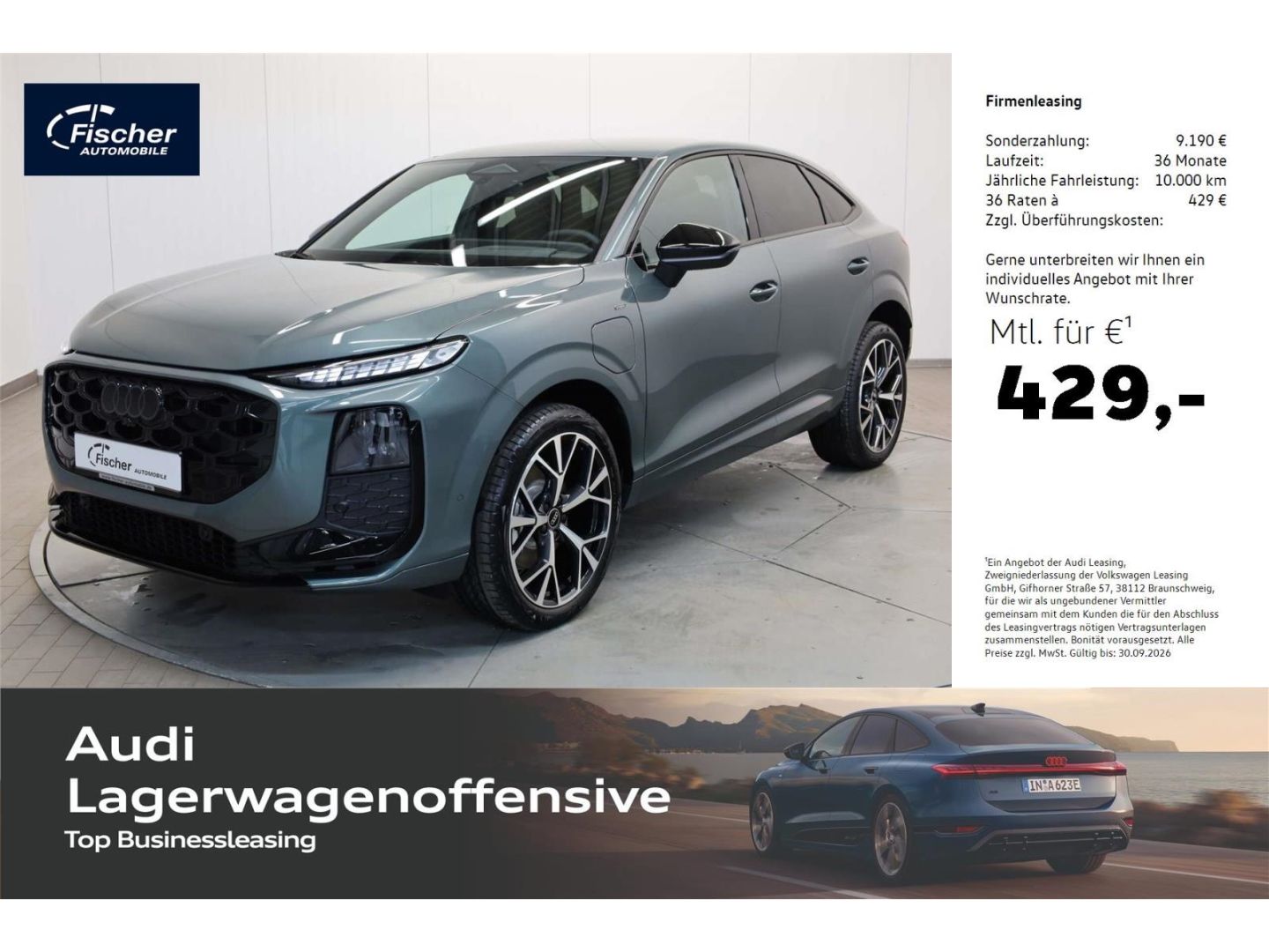 Audi Q3 Sportback e-hybrid S line foto 1