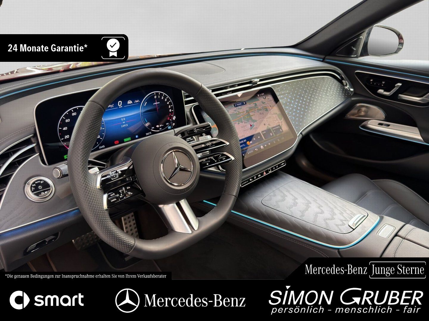 Fahrzeugabbildung Mercedes-Benz E 400 e AMG Pano Burm4D Fahrass+ Airmatic Sitzkl