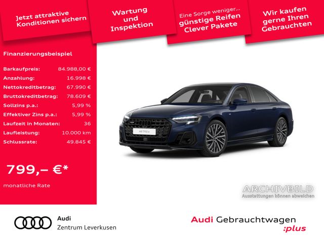 Audi A8 60 TFSI e quattro S-line PANO B&O HUD ACC NAV