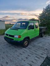 Volkswagen VW T4 1.9TD Doka Pritsche LKW Zulassung TÜ... - : Pritsche Lkw