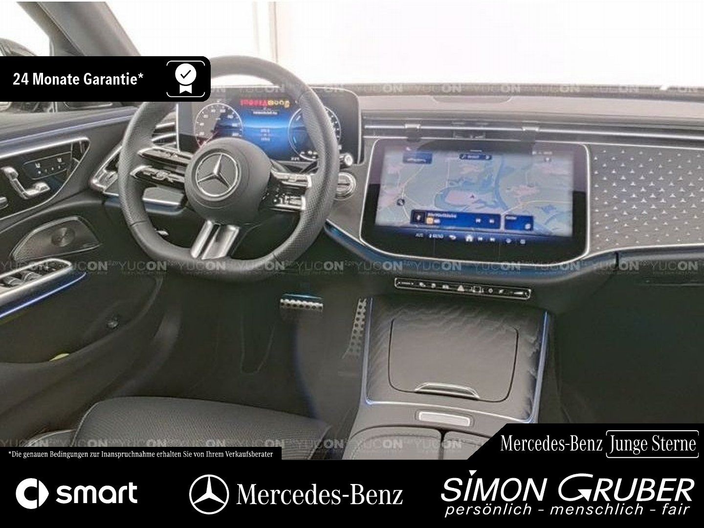 Fahrzeugabbildung Mercedes-Benz E 400 e AMG Pano Burm4D Fahrass+ Airmatic Sitzkl