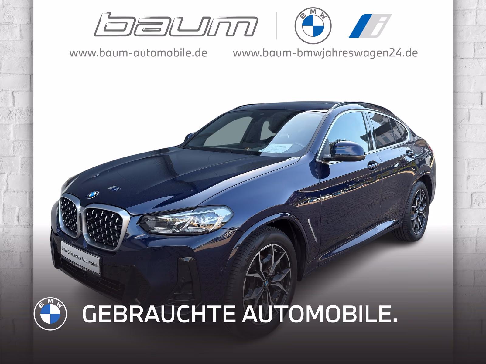 BMW X4 xDrive20d M Sportpaket DAB LED WLAN AHK Shz