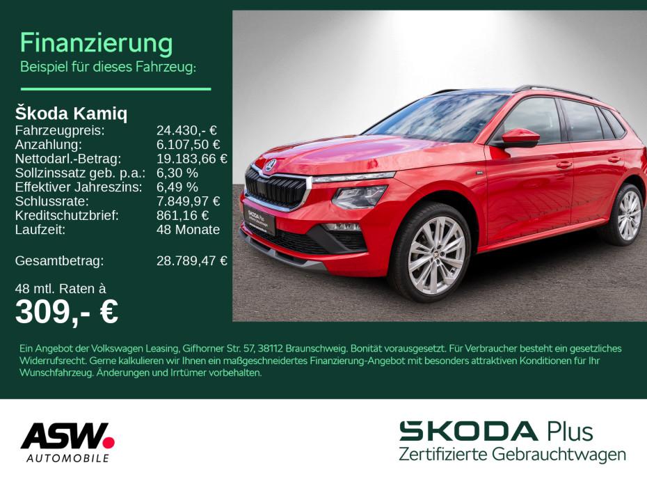 Skoda Kamiq Drive 1.5 TSI LED Navi RFK SHZ ACC PANO