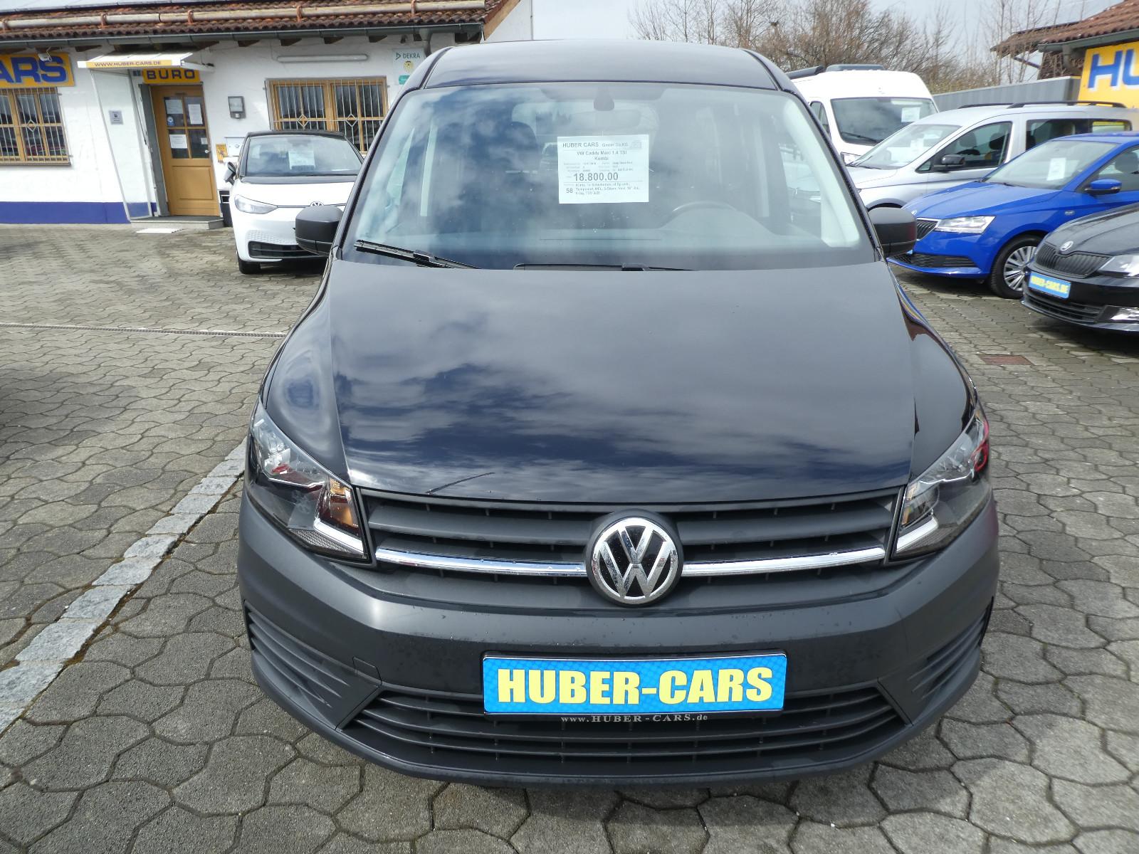 Volkswagen Caddy Maxi Kombi 1,4 TSI Klima,Navi,Alu,Tempomat