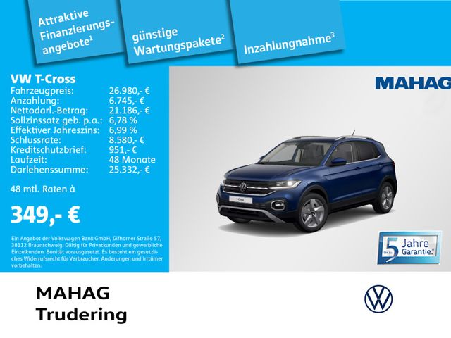 Volkswagen T-Cross 1.5 TSI STYLE Navi LED Kamera DSG