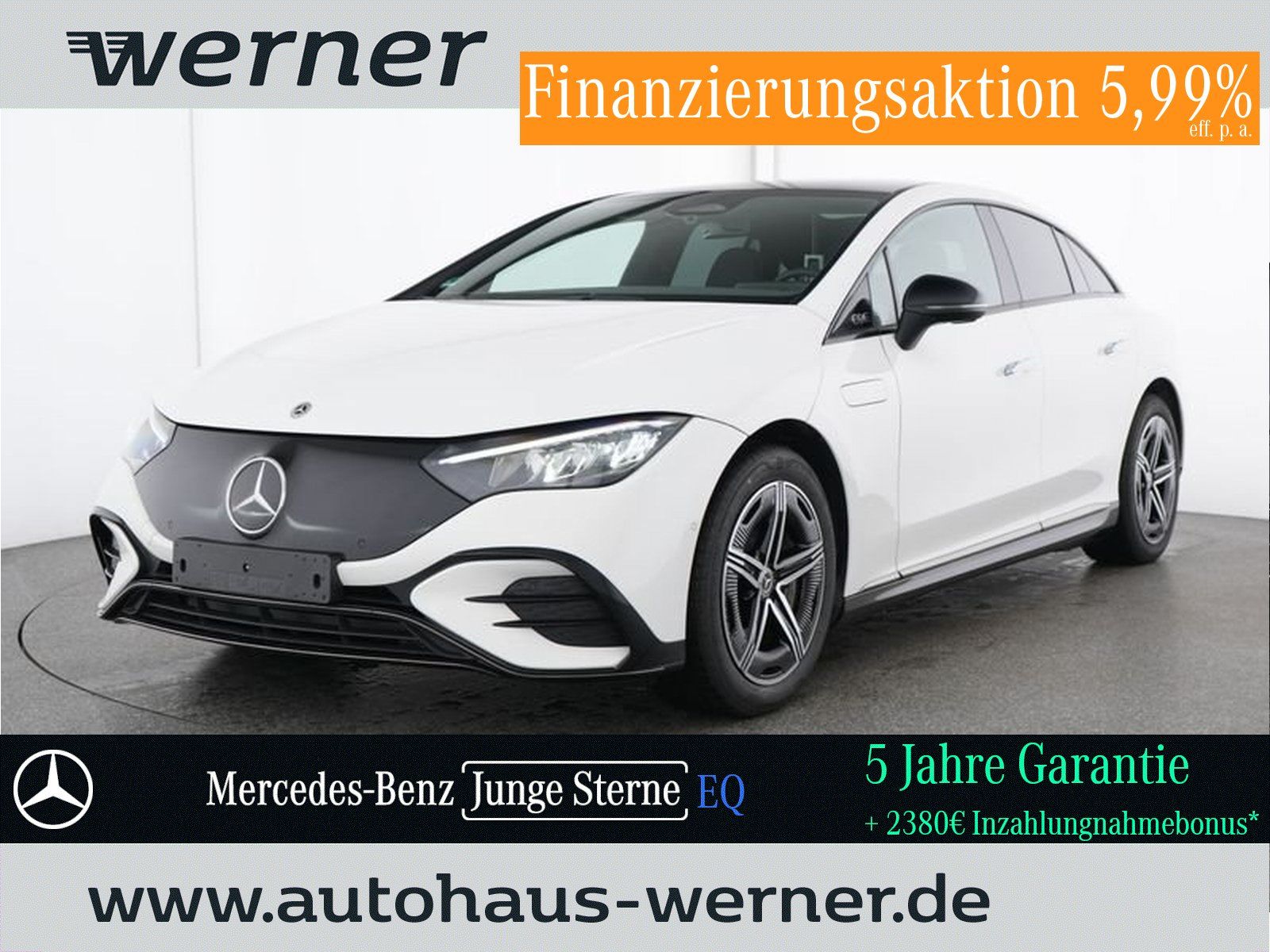 Mercedes-Benz EQE 300 AMG ADVANCED NIGHT PANO 22KW 3D-DISPLAY