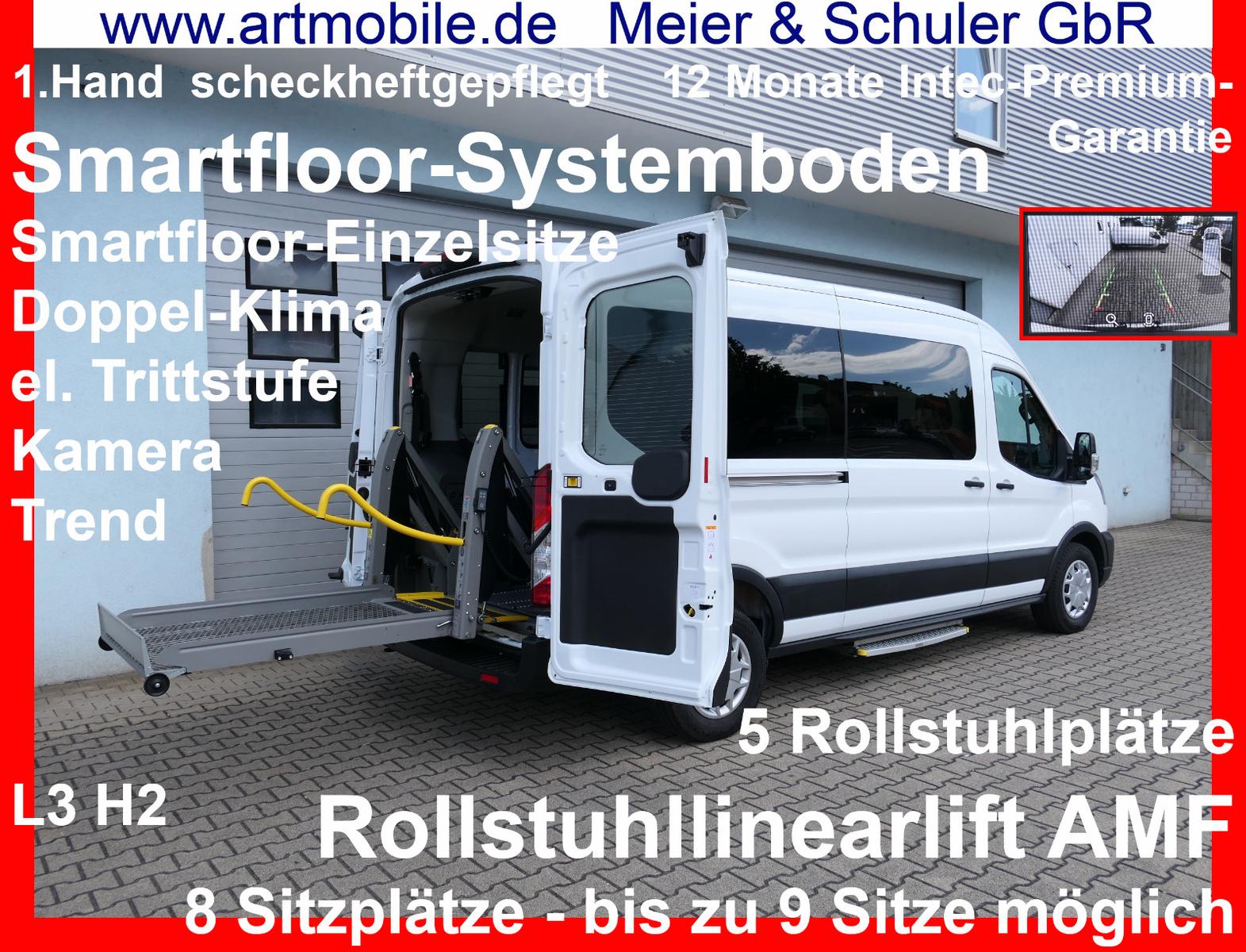 Ford FT 350 L3 smartfloor 5 Rollstuhlplätze Garantie