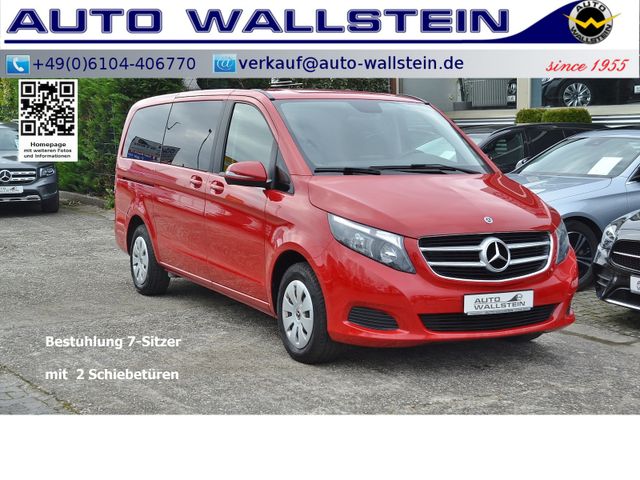 Mercedes-Benz V 220 d RISE lang (2 S-Türen 7 Sitze Shzg Navi