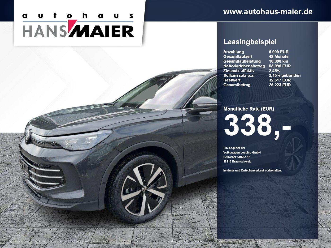 Volkswagen Tiguan Elegance DSG